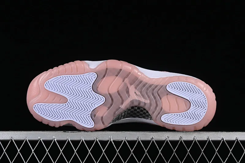 All categories Air Jordan Jordan series basketball shoes Air Jordan 11 F version Air Jordan 11 Low "Legend Pin" AJ11 Joe 11 girl pink genuine standard genuine carbon low-top basketball shoes AH7860-160